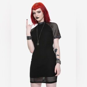 NWOT* Blackcraft Mesh Dress sz L
